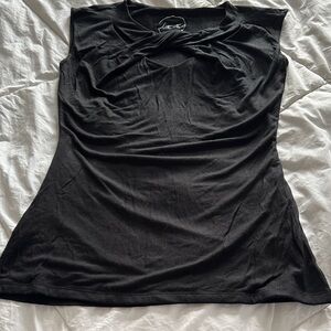 INC International Concepts Black Tank Top